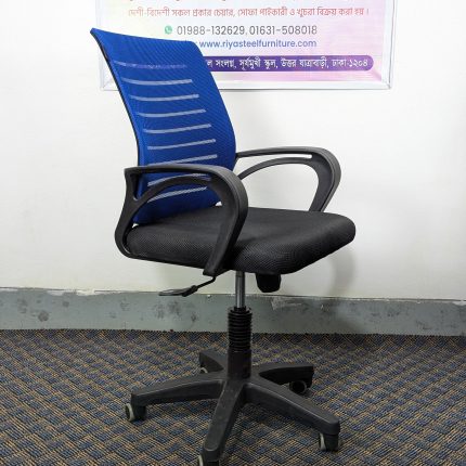 9k China Mesh - কালো বডি + নীল ব্যাক