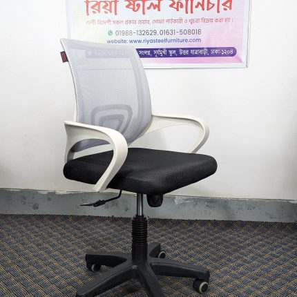 China Mesh - সাদা বডি + সাদা ব্যাক