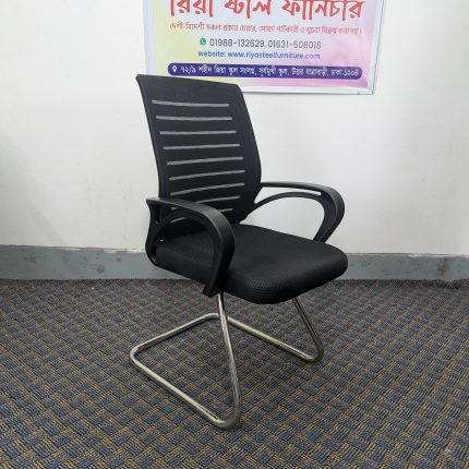 Visitor Chair - Black 9k Model